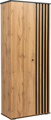 Шкаф Олмеко Либерти 51.01 опора 20мм (дуб вотан/черный)