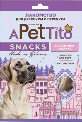 Лакомство для собак APetTito Аппетитная львинка (90г)
