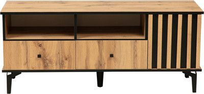 Тумба Олмеко Либерти 51.06 ТВ опора 150мм (дуб вотан/черный)