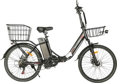 Электровелосипед Samebike City Master / MY-E04 (черный)