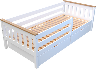 Кровать-тахта детская Elis Эльза 160x80 без ящиков (белый)