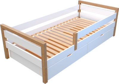 Кровать-тахта детская Elis Ясмина 160x80 без ящиков (белый)