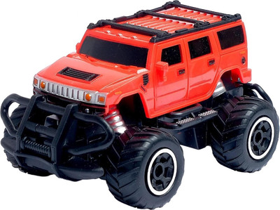 Радиоуправляемая игрушка Автоград Джип Хамер / 5218588 (красный, с батарейками)
