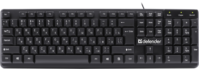 Клавиатура Defender Symbol HB-559 / 45559 (черный)