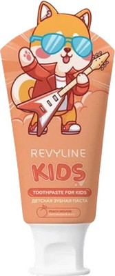 Зубная паста Revyline Kids с ароматом персика / 8444