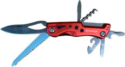 Нож складной INDI MS002G (красный)