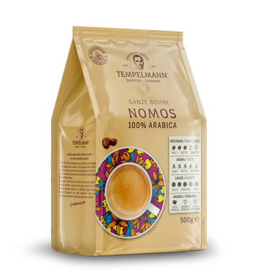 Кофе в зернах Tempelmann Nomos (500г)