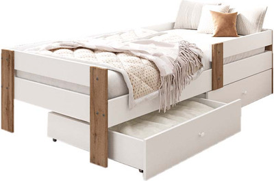 Кровать-тахта EcoWood Барселона-2 с ящиками 80х180 / ECO.001.00053.80-180.101SE/376WML