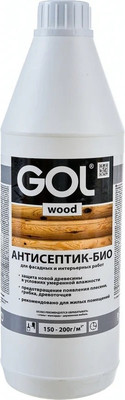 Антисептик для древесины GOL Антисептик-Био (1кг)