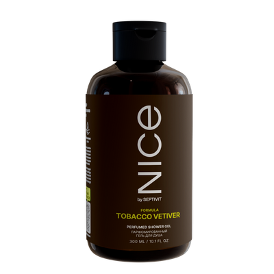 Гель для душа NICE by Septivit Formula Tobacco Vetiver (300мл)