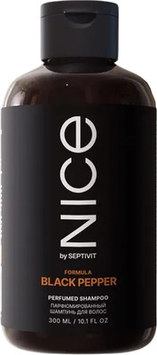 Шампунь для волос NICE by Septivit Formula Black Pepper (300мл)