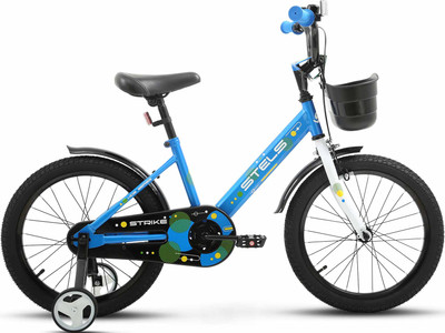 Детский велосипед STELS Strike VC18 (11.2, синий)