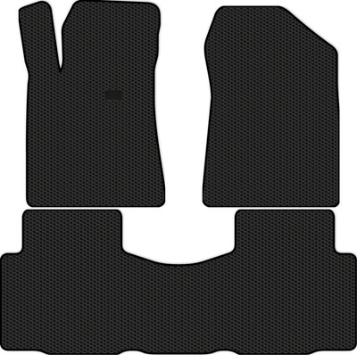 Комплект ковриков для авто Alicosta 2587_1 для Changan CS 85 I купе 2018-н.в. (EVA соты, черный)