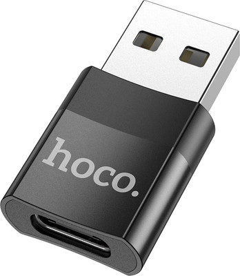 Адаптер Hoco UA17 USB 2.0 - Type-C (черный)