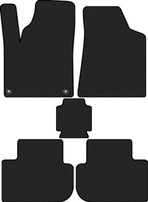 Комплект ковриков для авто Alicosta 2662_1 для FAW Bestune T77 I SUV 2018-н.в. (EVA соты, черный)