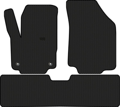 Комплект ковриков для авто Alicosta 2608_1 для Chevrolet EQUINOX III SUV 2020-н.в. (EVA соты, черный)