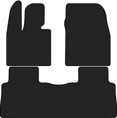 Комплект ковриков для авто Alicosta 2597_1 для Changan Deepal Shenlan S7 I SUV 2023-н.в. (EVA соты, черный)