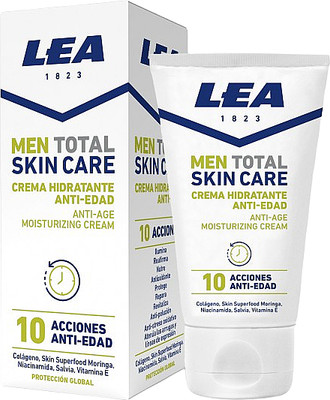 Крем для лица LEA Men Total Skin Care антивозрастной увлажняющий (50мл)