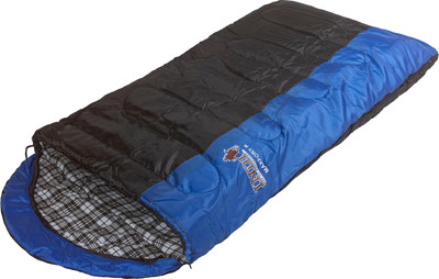 Спальный мешок INDI Maxfort L-zip от -8°C (одеяло с подголовником фланель 195+35x85 см)