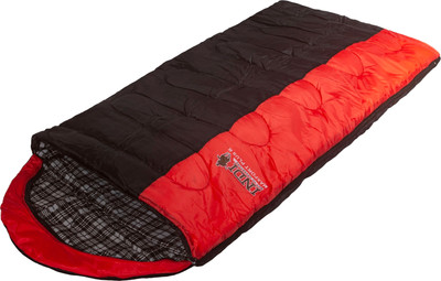 Спальный мешок INDI Maxfort Plus R-zip от -15°C (одеяло с подголовником фланель195+35x85см)