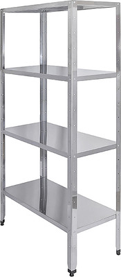 Стеллаж металлический Luxstahl СР-1800x900x600/4 / мко024