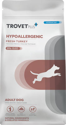 Сухой корм для собак Trovet Plus Adult Dog Hypoallergenic Fresh Turkey (3кг)