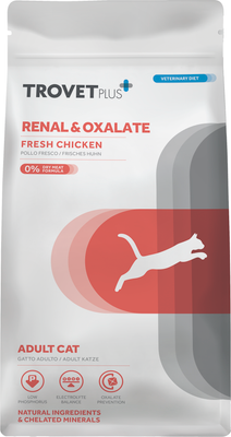 Сухой корм для кошек Trovet Plus Adult Cat Renal & Oxalate Fresh Chicken (1.2кг)