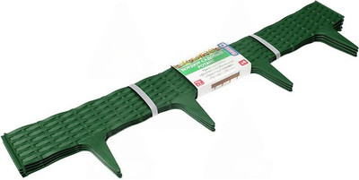 Бордюр садовый Протэкт Ротанг 3.2м 10128 (хаки)