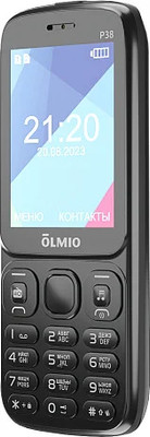 Мобильный телефон Olmio P38 (черный)