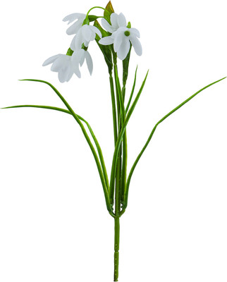 Искусственный букет No Brand Подснежник 925-5 (белый)