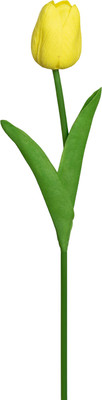 Искусственный букет No Brand Тюльпан закрытый 070-11 (желтый)