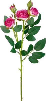 Искусственный букет No Brand Роза кустовая 973-5 (розовый)