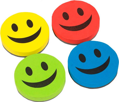 Стиратель для доски OfficeSpace Смайл на магните / 261124 (90мм)