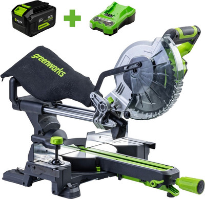 Торцовочная пила Greenworks GD24MS216 (1501707UH)