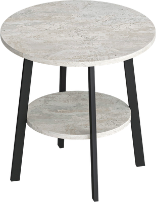 Журнальный столик Макс Стайл СтЖ-525-4-2 (бетон)