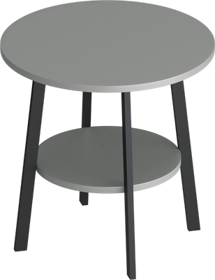 Журнальный столик Макс Стайл СтЖ-525-4-2 (серый)