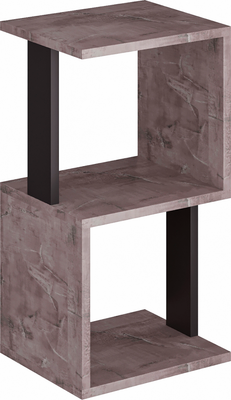 Стеллаж Макс Стайл СН-2 (оникс/черный)