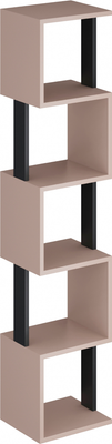 Стеллаж Макс Стайл СН-5 (капучино/черный)