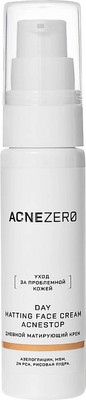 Крем для лица AcneZero Дневной матирующий акнестоп Для проблемной кожи лица / 022021 (30мл)