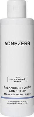 Тонер для лица AcneZero Балансирующий Акнестоп Для проблемной кожи лица / 02204101 (195мл)