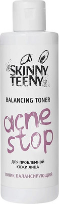 Тонер для лица Skinny Teeny Балансирующий Акнестоп Для проблемной кожи лица / 02194101 (195мл)