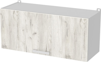 Шкаф под вытяжку Интерлиния Компо ВШГ80-360 (дуб белый)