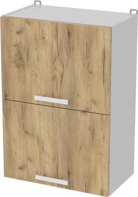 Шкаф навесной для кухни Интерлиния Компо ВШС50-720-2дг (дуб золотой)