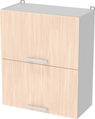 Шкаф навесной для кухни Интерлиния Компо ВШС60-720-2дг (дуб молочный)
