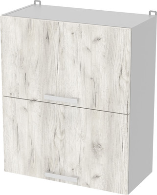 Шкаф навесной для кухни Интерлиния Компо ВШС60-720-2дг (дуб белый)