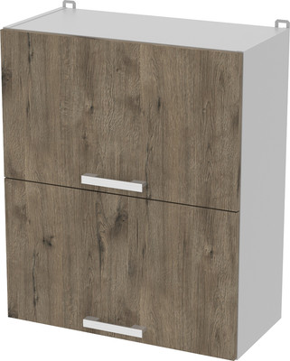 Шкаф навесной для кухни Интерлиния Компо ВШС60-720-2дг (дуб веллингтон)