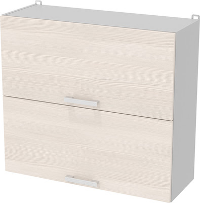 Шкаф навесной для кухни Интерлиния Компо ВШС80-720-2дг (вудлайн кремовый)