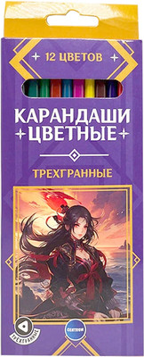 Набор цветных карандашей Centrum Аниме / 74723 (12цв)