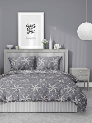 Комплект постельного белья Samsara Hexagon 1.5сп (простыня на резинке)