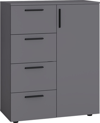 Комод Mobi Эйр 16.241 (серый графит 0162 РЕ)